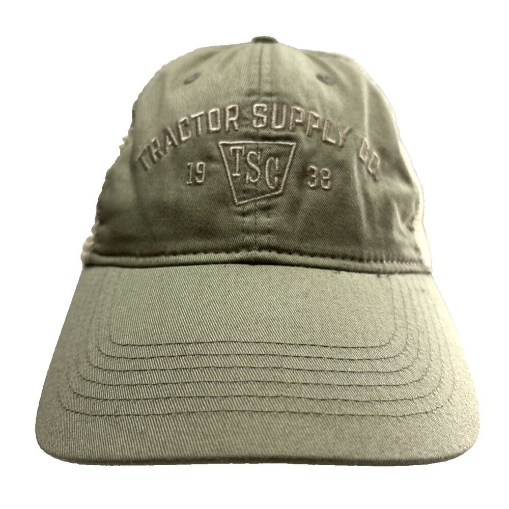 Tractor Supply Co. TSC 1938 Cap / Hat Mesh Snapback Outdoor Cap  Green